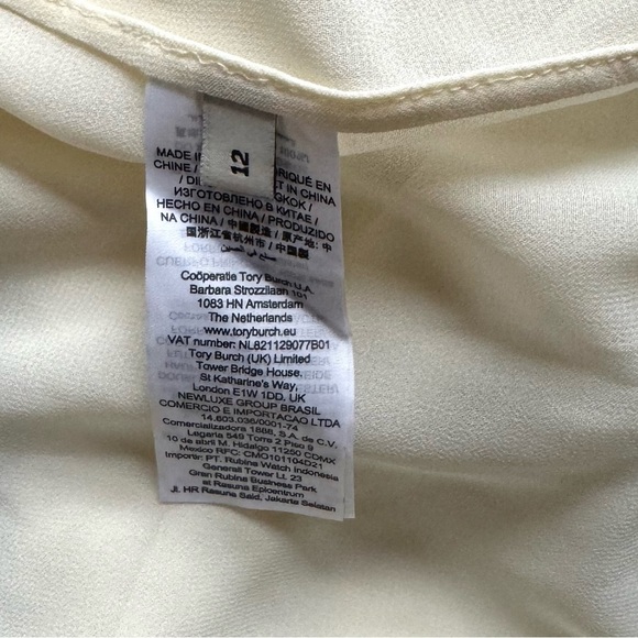 Tory Burch Carousel Silk Off The Shoulder Dress - Picture 12 of 12